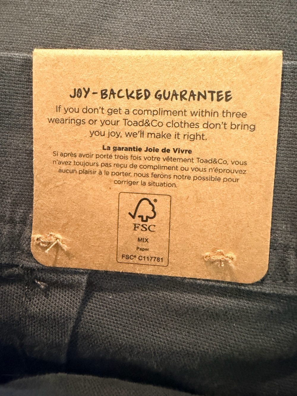 Toad & Co. EarthWorks Ankle Pants. Dark Graphite. Size 4. NWT. 28” inseam. - Picture 4 of 10
